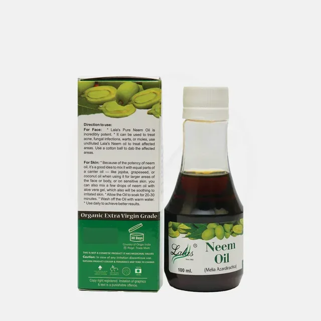 LALA DAWASAZ PVT LTD Neem Oil - Lalas - 100Ml