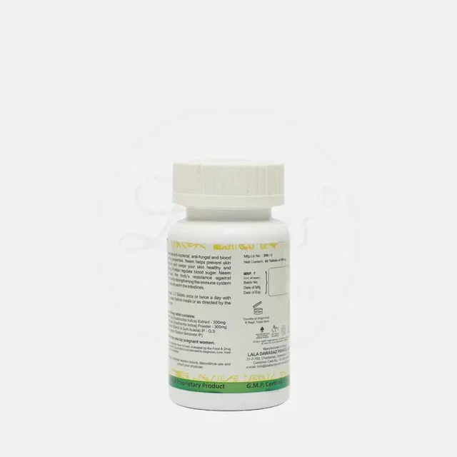 LALA DAWASAZ PVT LTD Neem Tablets - Lalas - 60Tablets