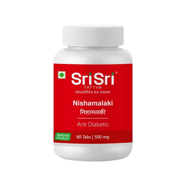 SRI SRI AYURVEDA Nishamlaki Tablets - Sri Sri - 60 Tablets