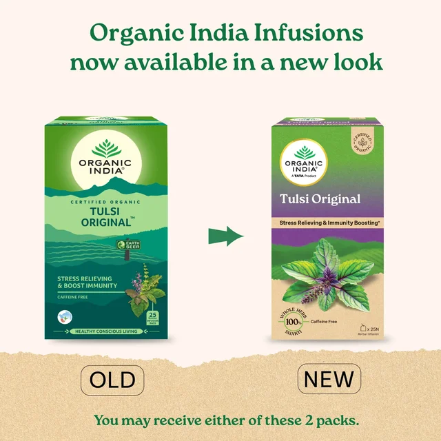 ORGANIC INDIA Tulsi Original - Organic - 25 Bags