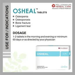 MILLENNIUM HERBALS Osheal Tablet - Millennium - 10Tablets