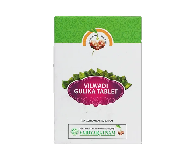 VAIDYARATHNAM Vilwadi Gulika Tablet - Vaidyaratnam - 100 Tablets