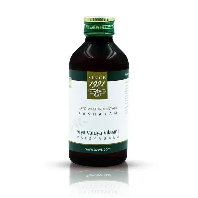 ARYA VAIDYA VILASINI Patolakaturohinyadi Kashaya - Arya Vaidya Vilasin - 200Ml