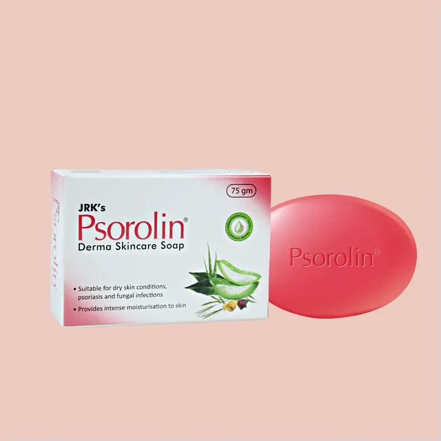 DR.JRK S SIDDHA RESE Psorolin Derma Skincare Soap - Dr.Jrk - 75Gm