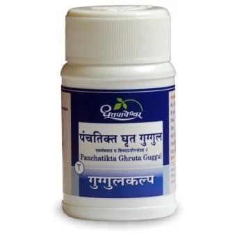 SHREE DHOOTAPAPESHWAR Panchatikta Ghruta Guggul Tablet - Shree Dhootapapeshwar - 1000 Tablets