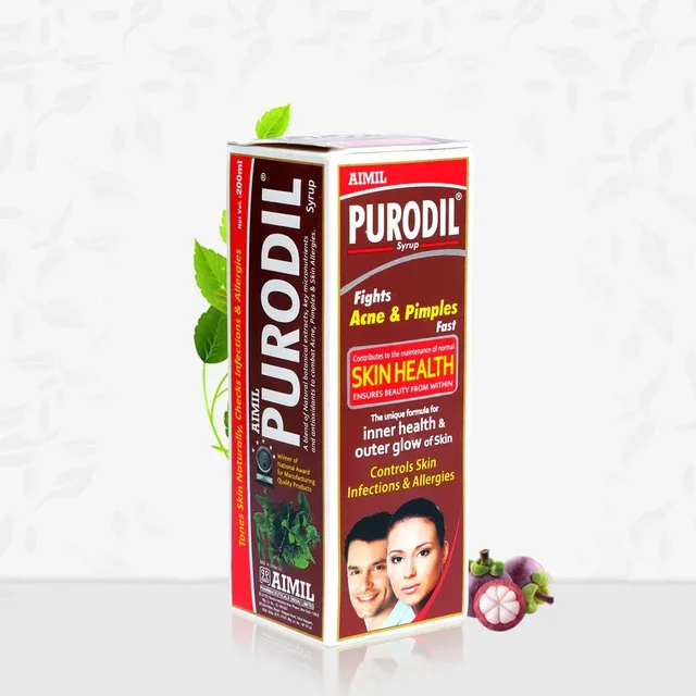 AIMIL PHARMACEUTICAL Purodil Syrup - Aimil - 200Ml