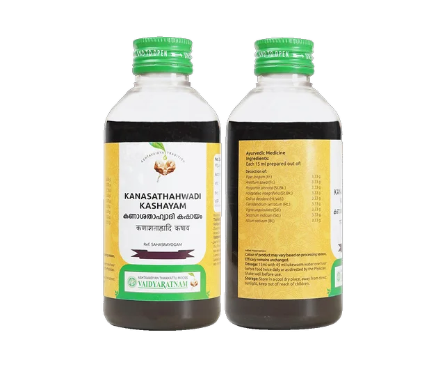 VAIDYARATHNAM Kanasathahwadi Kashyam - Vaidyaratnam - 200Ml