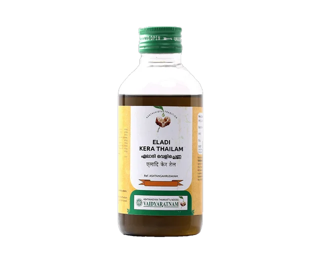 VAIDYARATHNAM Eladi Kera Tail - Vaidyaratnam - 200Ml
