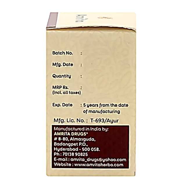 AMRITA DRUGS Rasraj Ras(Gold) - Amrita - 10 Tab