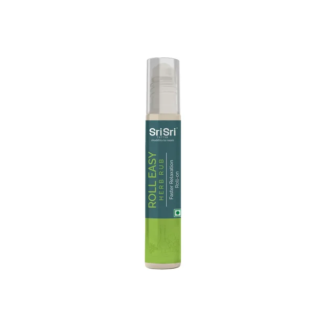 SRI SRI AYURVEDA Roll Easy Herb Rub - Sri Sri - 10Ml