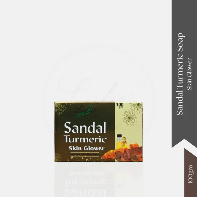 LALA DAWASAZ PVT LTD Sandal Turmeric Soap - Lalas - 100Gm