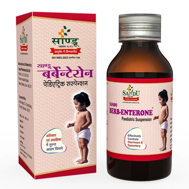 SANDU BROTHERS Berb Enterone Syrup - Sandu - 50Ml