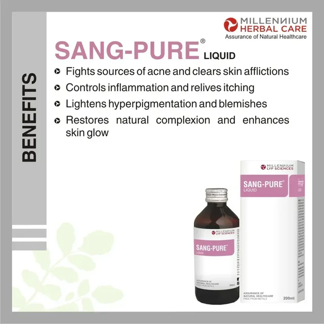 MILLENNIUM HERBALS Sang Pure Syrup - Millennium - 200ml