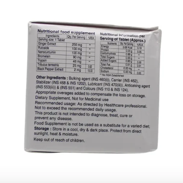 AARUX PHARMACEUTICAL Enzorux Plus Tablet - Aarux - 10Tablet