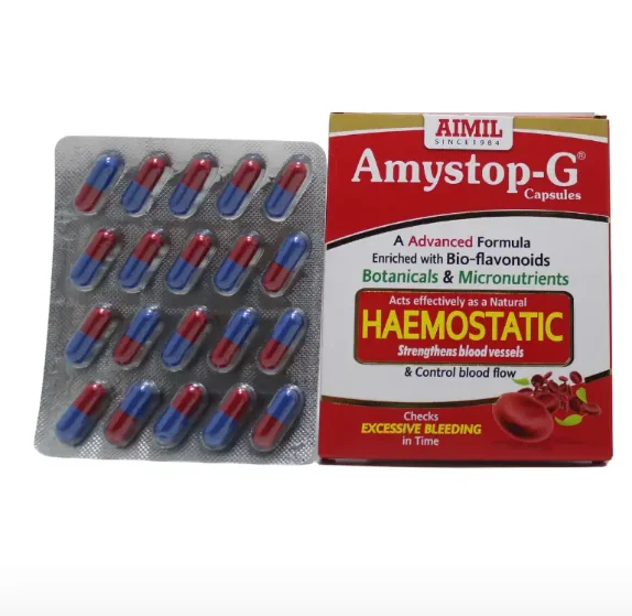 AIMIL PHARMACEUTICAL Amystop-G Capsules - Aimil - 20 Capsule