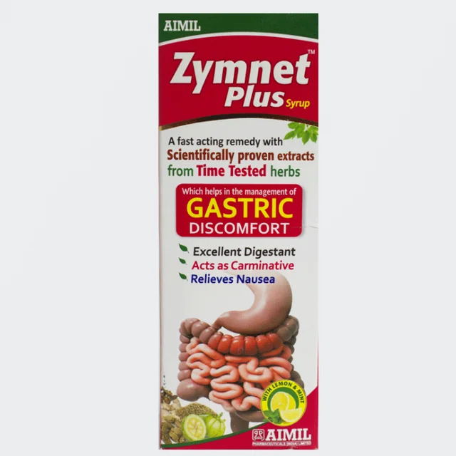 AIMIL PHARMACEUTICAL Zymnet Plus Syrup - Aimil - 100Ml