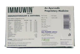 BAL VEDICS Immuwin Tablet -Bal Vedics - 25Tablet