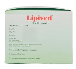 BAL VEDICS Lipived Capsule - Bal Vedics - 100Capsule