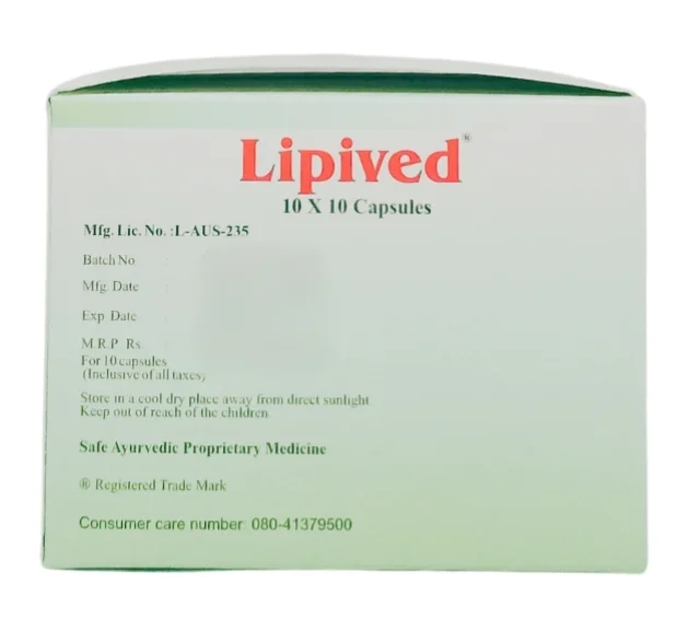 BAL VEDICS Lipived Capsule - Bal Vedics - 100Capsule