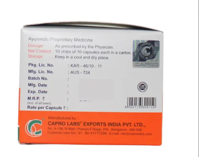 CAPRO Broncap Capsule - Capro - 100Capsule