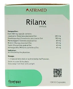 ATRIMED PHARMACEUTIC Rilanx Capsule-Atrimied - 100Capsule
