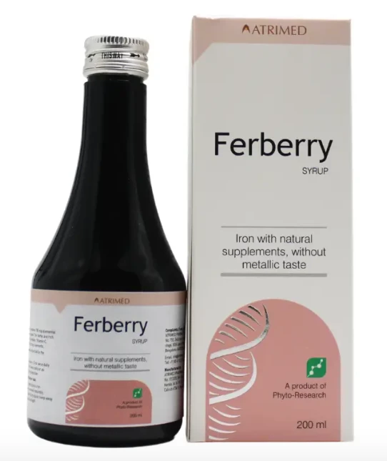 ATRIMED PHARMACEUTIC Ferberry Syrup 200Ml-ATRIMED - Syrup