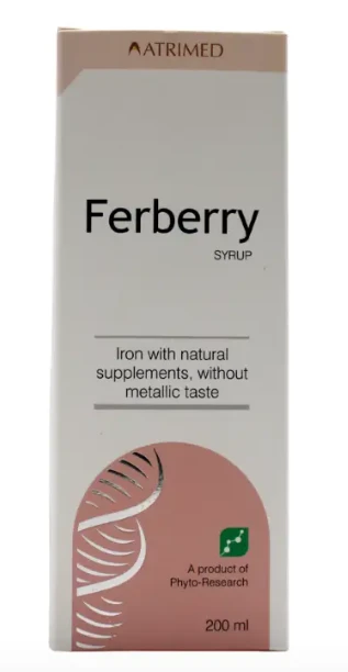 ATRIMED PHARMACEUTIC Ferberry Syrup 200Ml-ATRIMED - Syrup