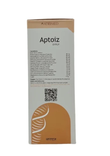 ATRIMED PHARMACEUTIC Aptoiz Syrup - ATRIMED - 200Ml