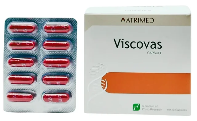 ATRIMED PHARMACEUTIC Viscovas (Vasoril) - ATRIMED - 100Capsule
