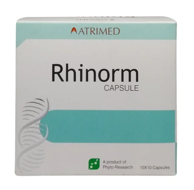ATRIMED Rhinorm Capsule 100Cap - ATRIMED - 100Capsule