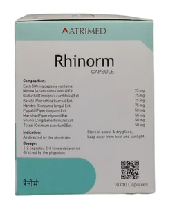 ATRIMED Rhinorm Capsule 100Cap - ATRIMED - 100Capsule