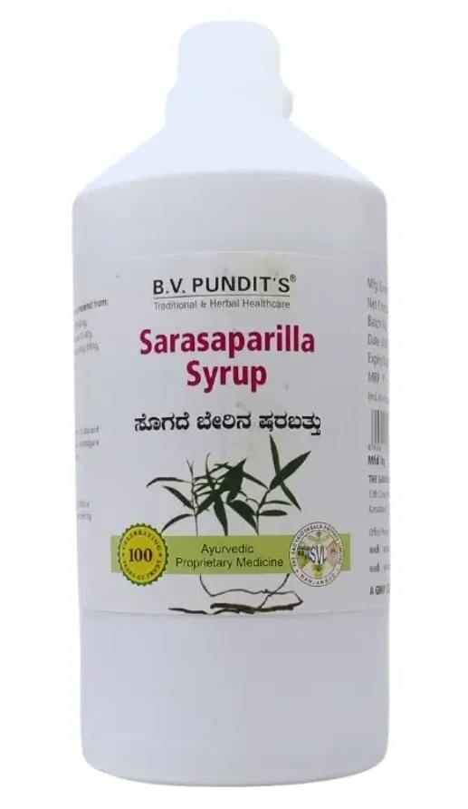 B.V.PANDIT Sarasaparilla Syrup -B.V.Pandit - 1L