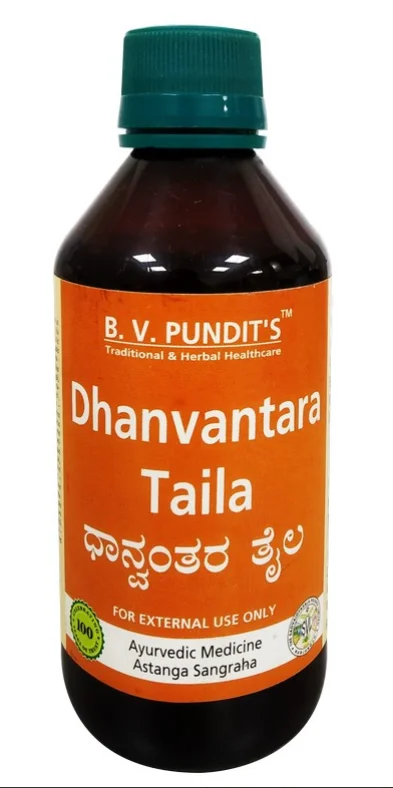 B.V.PANDIT Dhanvantara Taila - B.V.Pandit - 200ml