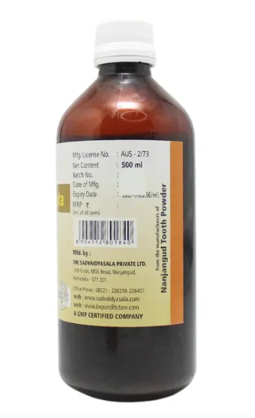 B.V.PANDIT Amritarishta B.V.Pandit - 500ML