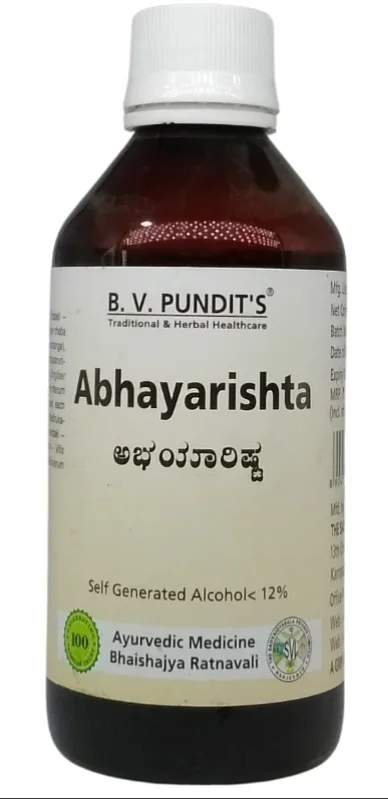 B.V.PANDIT Abhayarishta B.V.Pandit - 200ml
