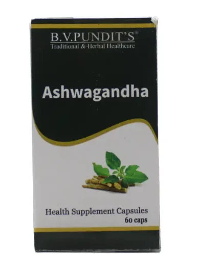B.V.PANDIT Ashwagandha Capsule - B.V.Pandit - 60Capsule