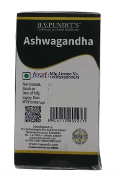 B.V.PANDIT Ashwagandha Capsule - B.V.Pandit - 60Capsule
