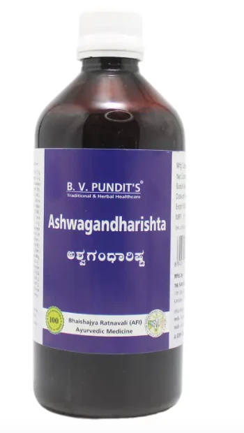 B.V.PANDIT Ashwagandharishta - B.V.Pandit - 500ml