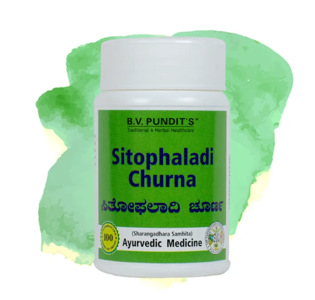 B.V.PANDIT Sitophaladi Churna - B.V.Pandit - 50gm