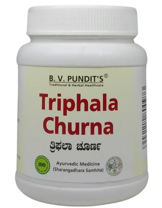 B.V.PANDIT Triphala Churna - B.V.Pandit - 100gm