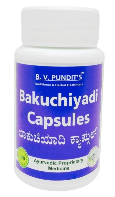 B.V.PANDIT Bakuchiyadi Capsule - B.V.Pandit - 60Capsule
