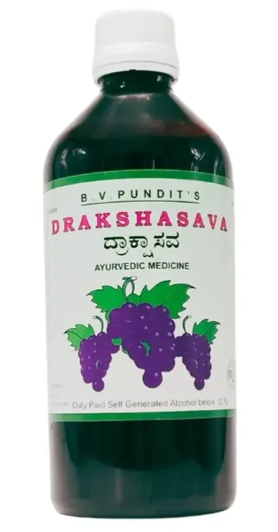 B.V.PANDIT Drakshasav - B.V.Pandit - 500ml