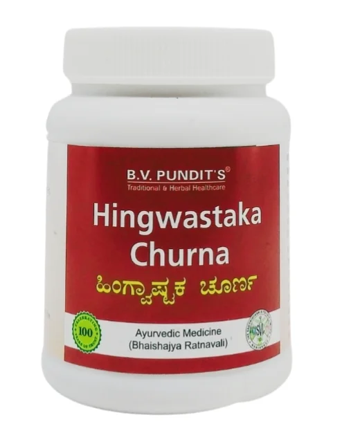 B.V.PANDIT Hingvashtaka Churna - B.V.Pandit - 100gm