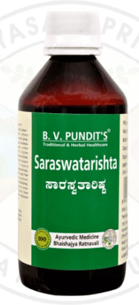 B.V.PANDIT Saraswatharishta - B.V Pandit - 500ML