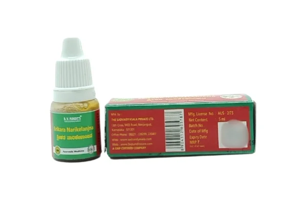 B.V.PANDIT Srikara Narikelanjana - B.V.Pandit - 5ml