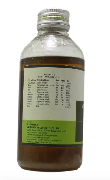 ASHTANGA AYURVEDICS Asana Vilwadi Oil - Ashtanga - 200Ml