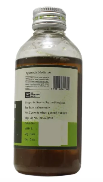ASHTANGA AYURVEDICS Asana Vilwadi Oil - Ashtanga - 200Ml