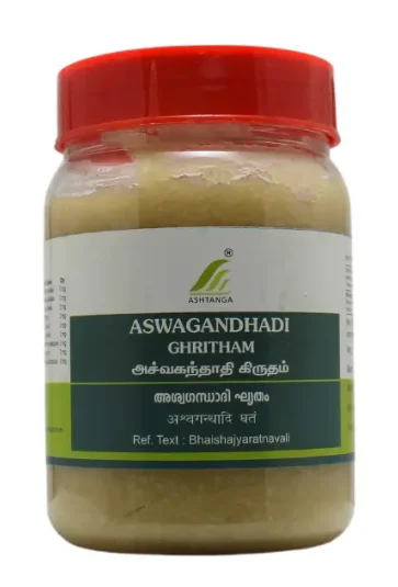 ASHTANGA AYURVEDICS Ashwagandhadi Ghritham - Ashtanga - 200ML Ghritham