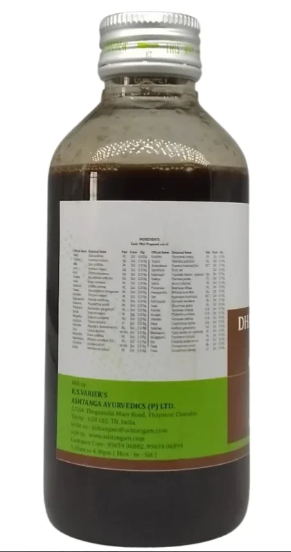 ASHTANGA AYURVEDICS Dhanwantharam Kashayam - Ashtanga - 200Ml