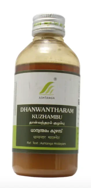 ASHTANGA AYURVEDICS Dhanwantharam Kuzhambu .Ashtanga - 200Ml